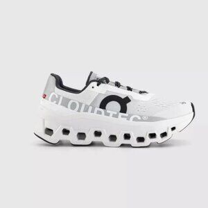 On Cloudmonster Sneakers For Women, Fashion Sneakers, All White Color